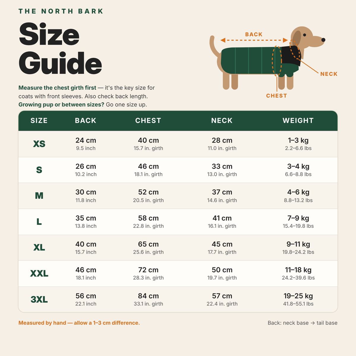 North Bark Puffer Coat
